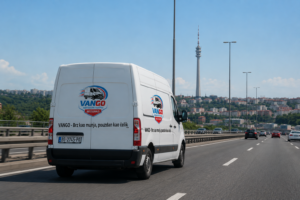 POČETNA STRANICA 10 VANGO kombi sa logom kompanije